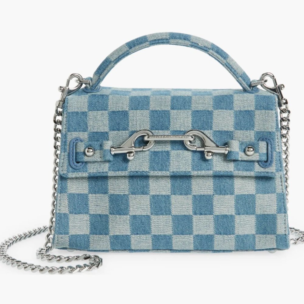 Rebecca Minkoff - Lou Top Handle Denim Crossbody - Picture 7 of 7